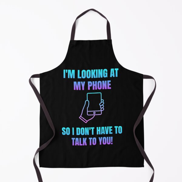 Item preview, I'm Looking at My Phone – Funny Introvert Design designed and sold by Artography Designs.