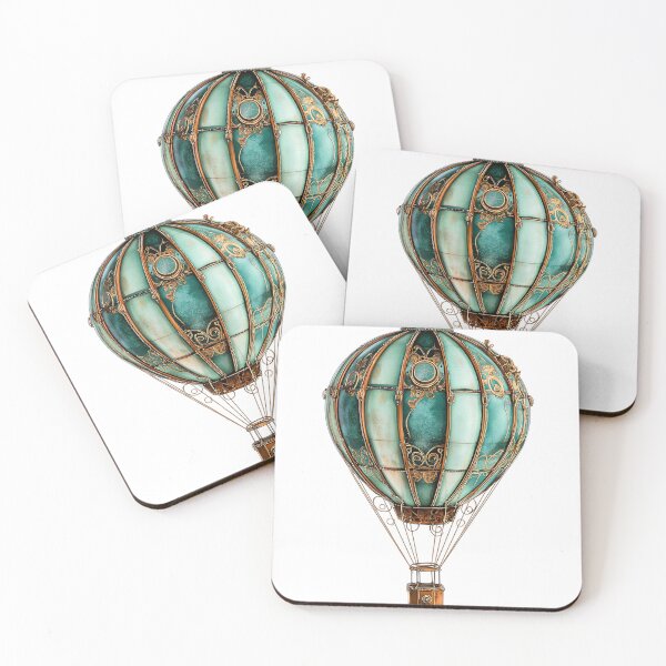 Item preview, Steampunk Hot Air Balloon designed and sold by bapupa.