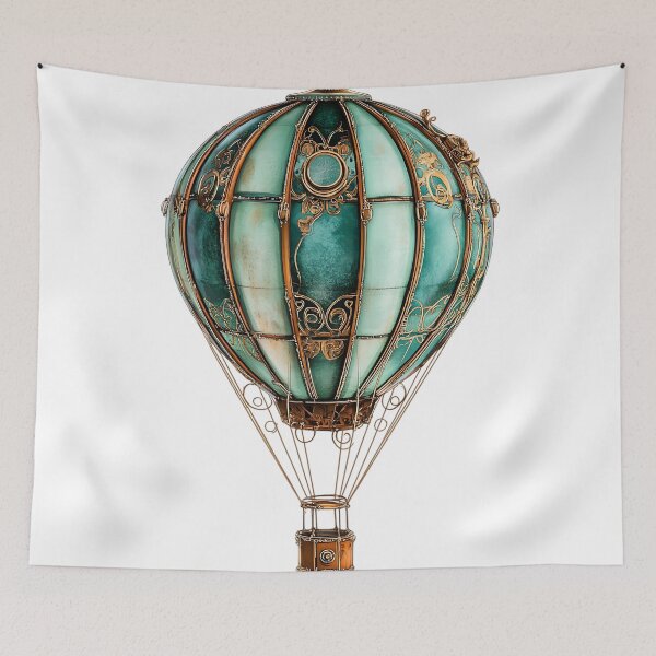 Item preview, Steampunk Hot Air Balloon designed and sold by bapupa.