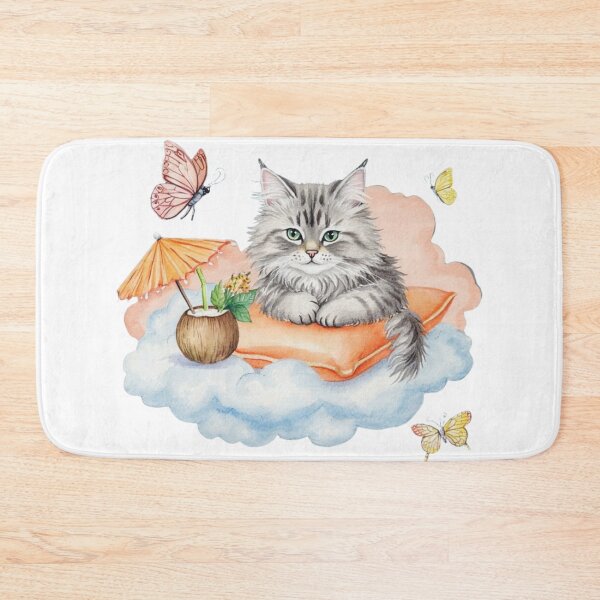 Item preview, Cloud Cat Dreams – Tropical Chillout designed and sold by DscapeDesigns.