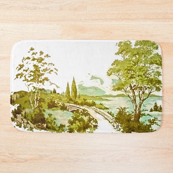 Item preview, Trees Beside A River Bridge designed and sold by VictorIos.