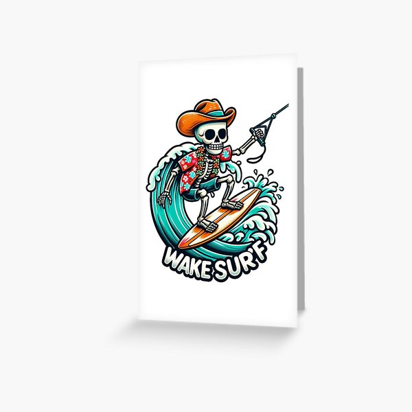 Item preview, Cowboy Wake Surf designed and sold by yunamaliskova.
