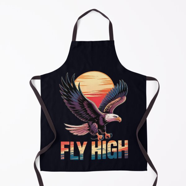 Item preview, Patriotic Bald Eagle Sunset Fly High Shirt designed and sold by Taans-Creation.
