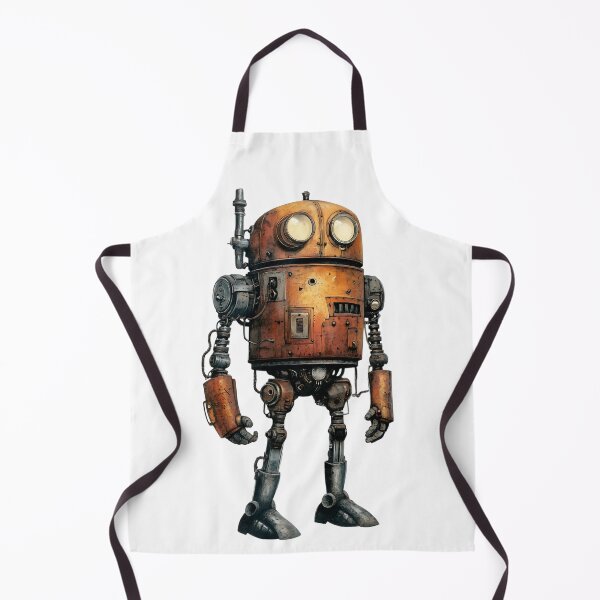 Aperçu de l'œuvre Robot à vapeur Steampunk créée et vendue par bapupa.