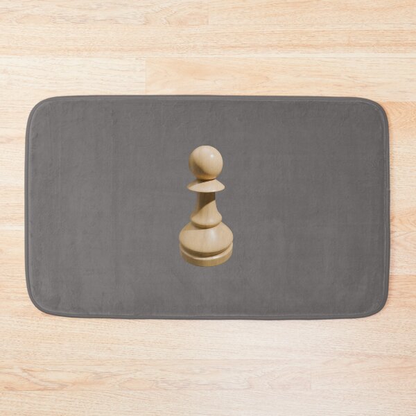 Item preview, Chess pawn white made of wood designed and sold by trepiu.