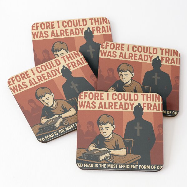Item preview, Before I Could Think, I Was Already Afraid designed and sold by LOGOSINTERIUM.