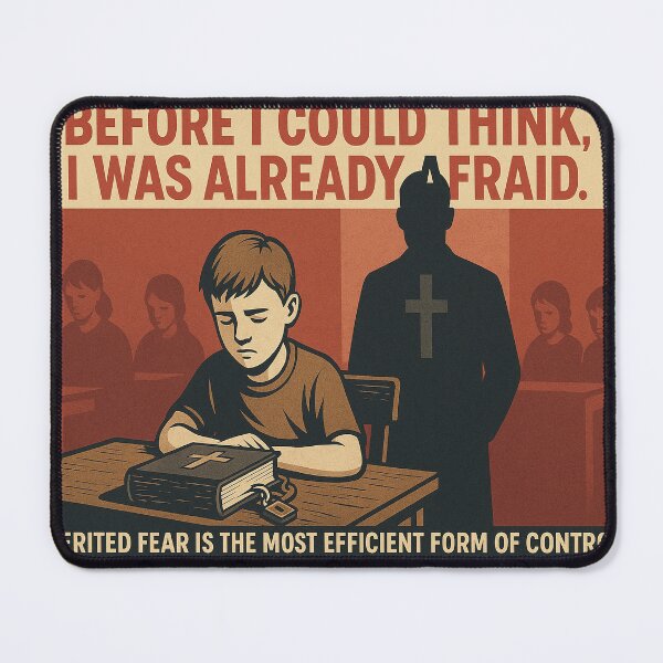 Item preview, Before I Could Think, I Was Already Afraid designed and sold by LOGOSINTERIUM.