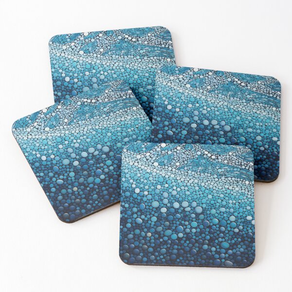 Item preview, Aboriginal Inspired Dot Art - With Big Pebbles designed and sold by GrinGalore.