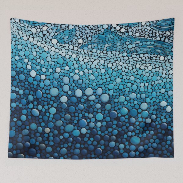 Item preview, Aboriginal Inspired Dot Art - With Big Pebbles designed and sold by GrinGalore.