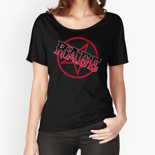 RAGE! Chemise inspirée d'Aggretsuko T-shirt coupe relax