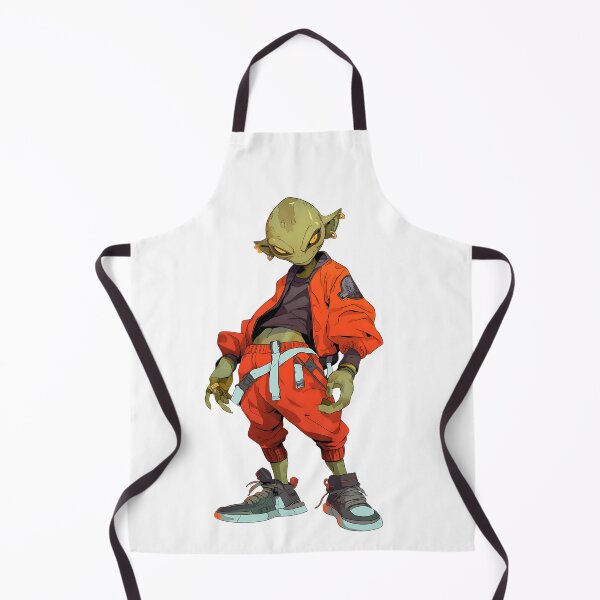 Aperçu de l'œuvre Streetwear Edgy Alien créée et vendue par bapupa.