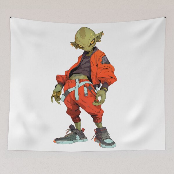 Item preview, Streetwear Edgy Alien designed and sold by bapupa.