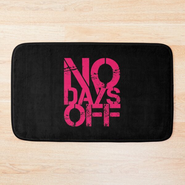 Item preview, Motivational Fitness Quotes | No Days Off designed and sold by typoinspired.