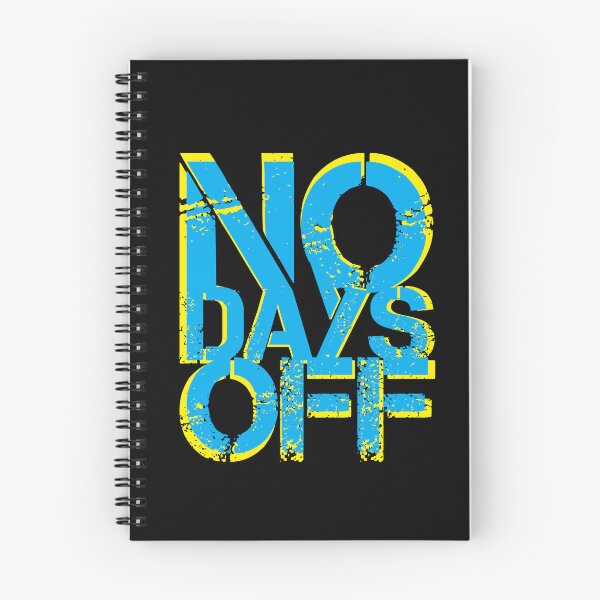 Item preview, Motivational Fitness Quotes | No Days Off designed and sold by typoinspired.