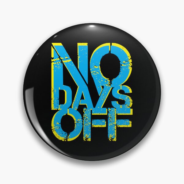 Item preview, Motivational Fitness Quotes | No Days Off designed and sold by typoinspired.
