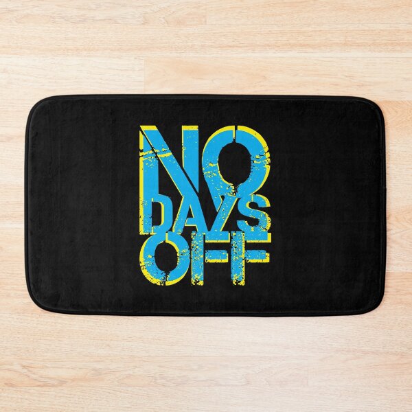 Item preview, Motivational Fitness Quotes | No Days Off designed and sold by typoinspired.