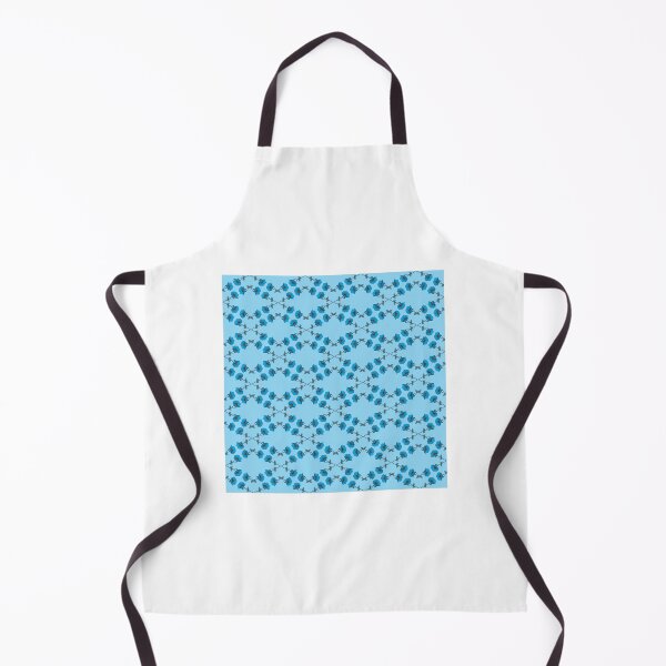 Item preview, Vibrant Sky Blue Flower Pattern designed and sold by Orinoriant.
