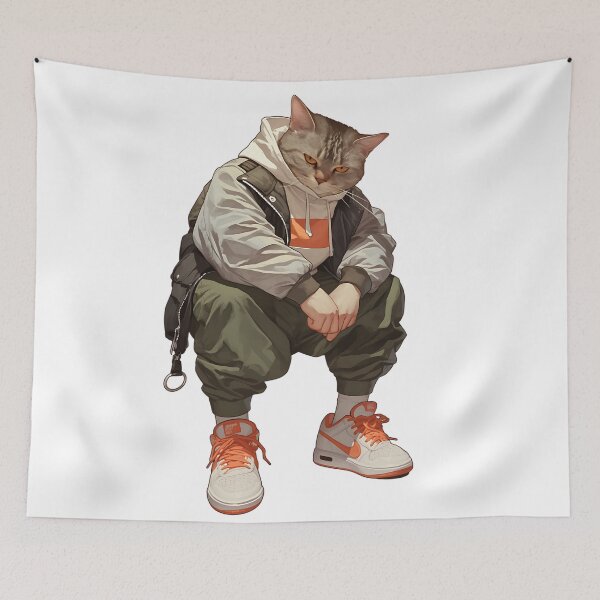 Item preview, Streetwear Modern Cat designed and sold by bapupa.