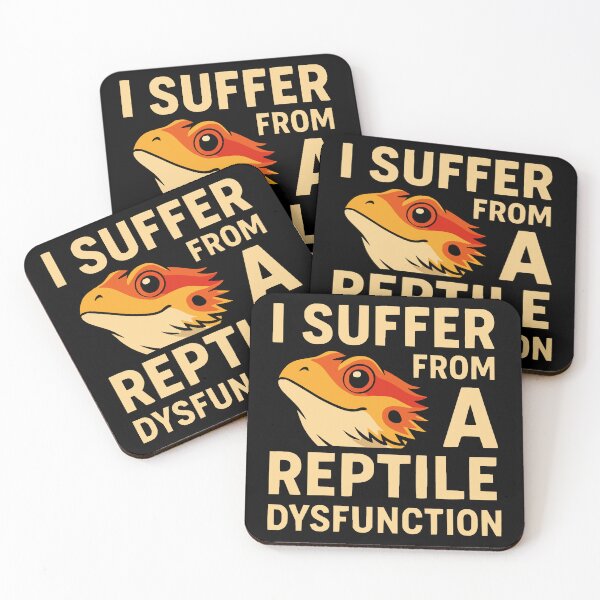 Item preview, Reptile Dysfunction Funny Bearded Dragon Joke designed and sold by JackCurtis1991.