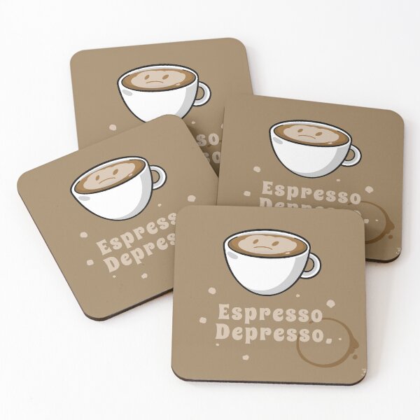 Item preview, Espresso Depresso designed and sold by DustieNiche.