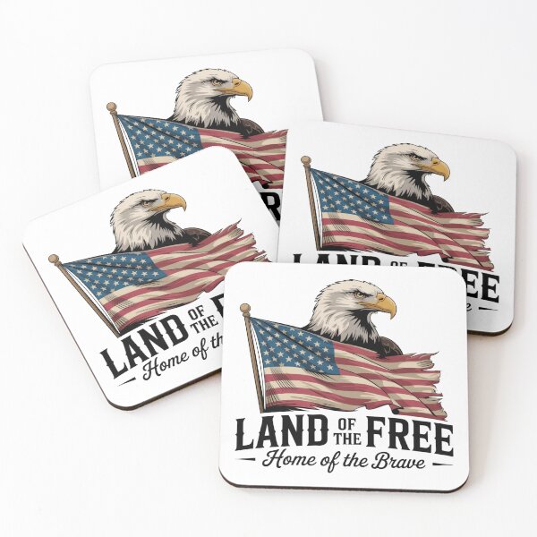 Item preview, Land of The Free | T-Shirt designed and sold by NicolasGlowArt.
