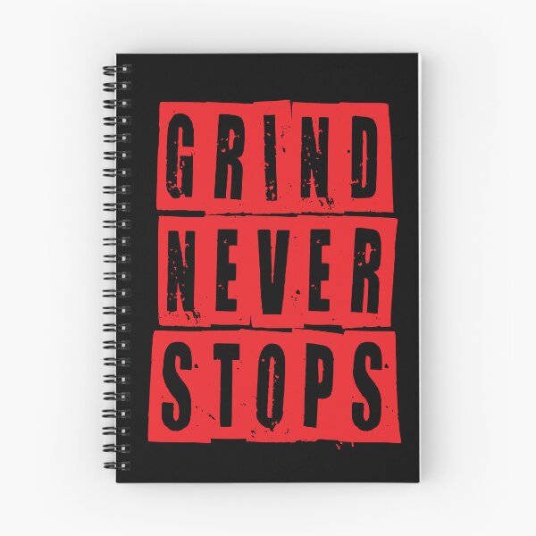 Item preview,  Motivational Gym Quote | Grind Never Stops designed and sold by typoinspired.