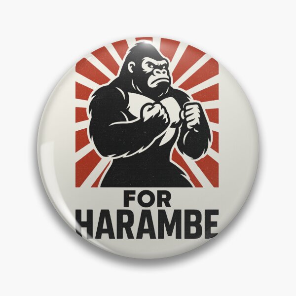 Item preview, For Harambe – 1 Gorilla vs 100 Men Tribute designed and sold by TenkaTees.
