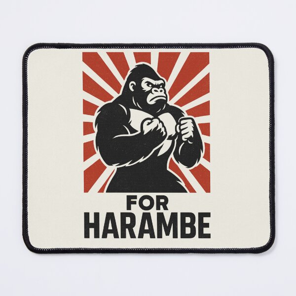 Item preview, For Harambe – 1 Gorilla vs 100 Men Tribute designed and sold by TenkaTees.