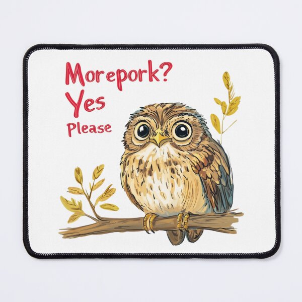 Item preview, The Mighty Morepork designed and sold by Aotearoa-Art-Co.