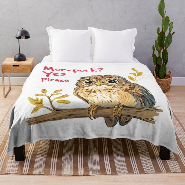 Item preview, The Mighty Morepork designed and sold by Aotearoa-Art-Co.