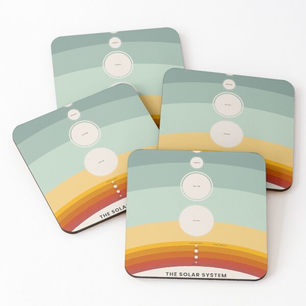 Item preview, The Solar System Vibrant Chart designed and sold by archetype prints.