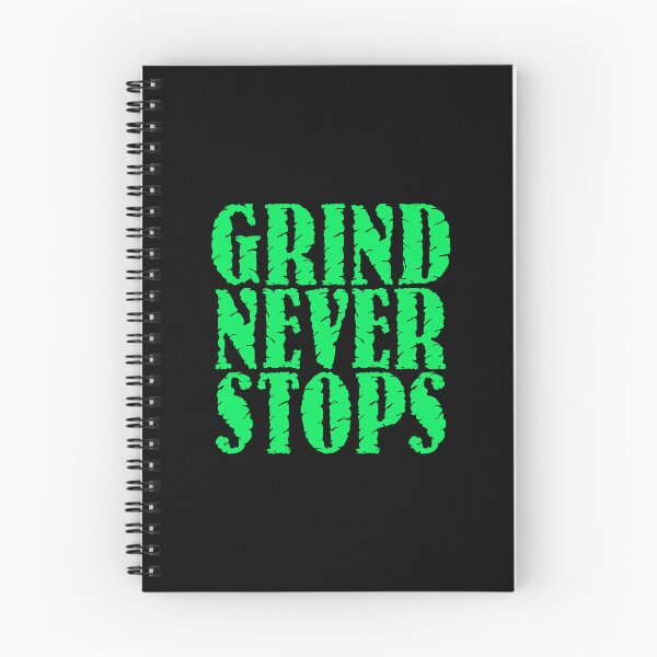 Item preview, Motivational Gym Quote | Grind Never Stops designed and sold by typoinspired.