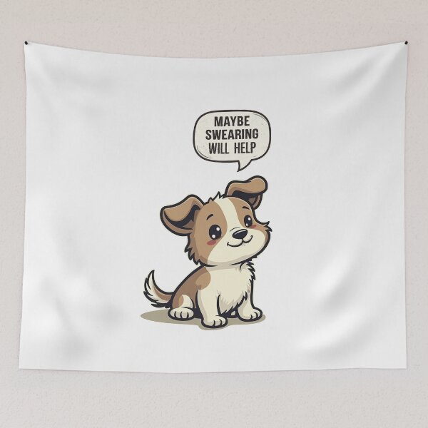Item preview, Maybe Swearing Will Help 6 designed and sold by lemurdesigns.