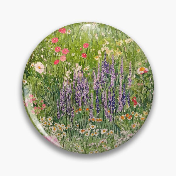 Aperçu de l'œuvre Flower garden in summer time créée et vendue par P&U Fabric.