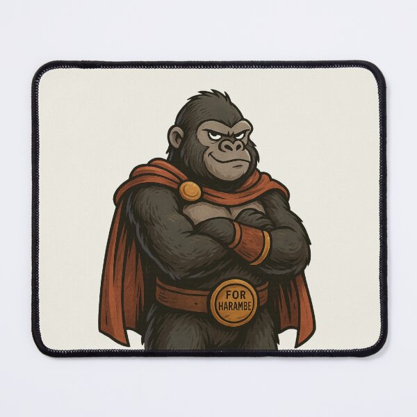 Item preview, For Harambe – Gorilla Hero Tribute Design designed and sold by TenkaTees.