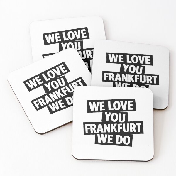 Item preview, Eintracht, "We Love You Frankfurt", SGE, Minimal designed and sold by BRIGHTLOOKS.