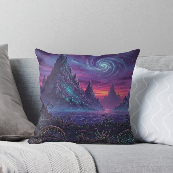 Item preview, Cosmic Lovecraftian Landscape designed and sold by RedHeavenStudio.