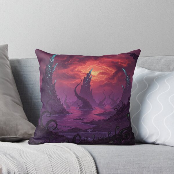Item preview, Alien Lovecraftian Landscape  designed and sold by RedHeavenStudio.