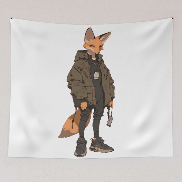 Item preview, Streetwear Urban Fox designed and sold by bapupa.