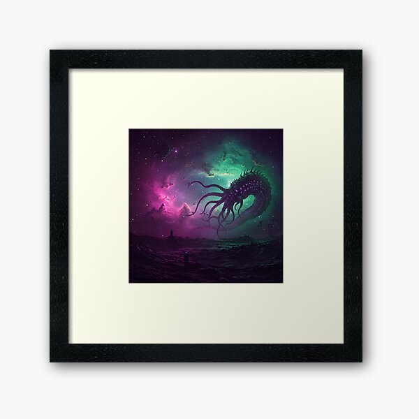 Item preview, Alien Worm Landscape designed and sold by RedHeavenStudio.