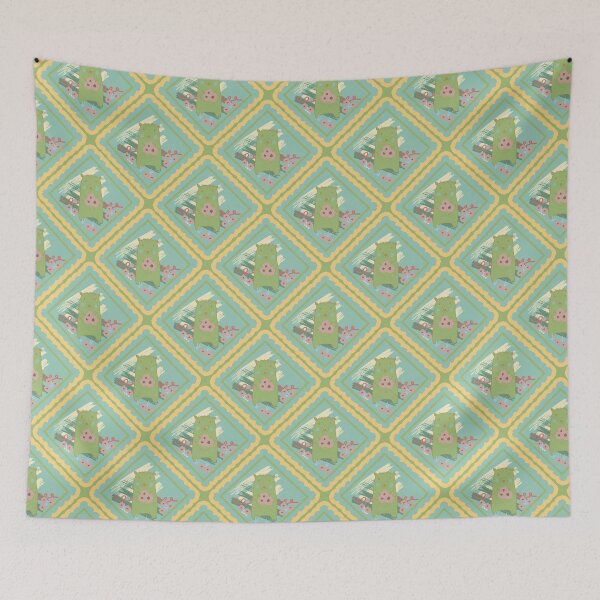 Item preview, WD40 Doodle Tile designed and sold by HueyDesign.