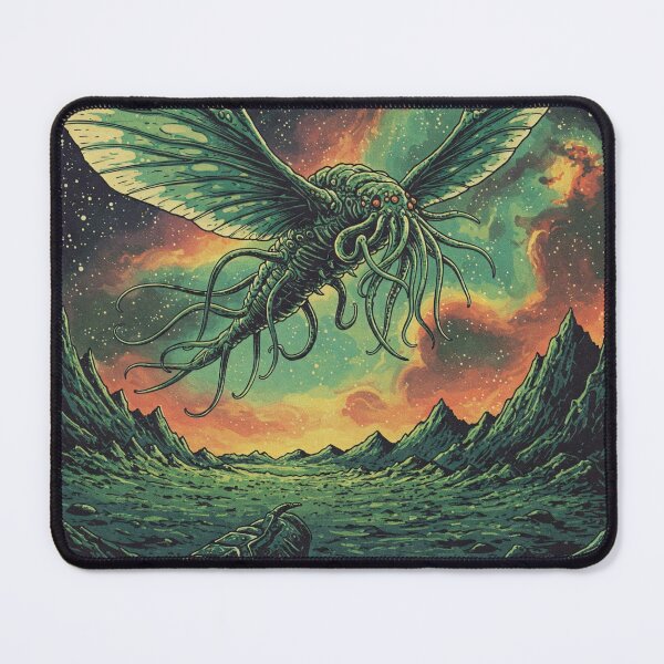 Item preview, Alien Creature Landscape designed and sold by RedHeavenStudio.