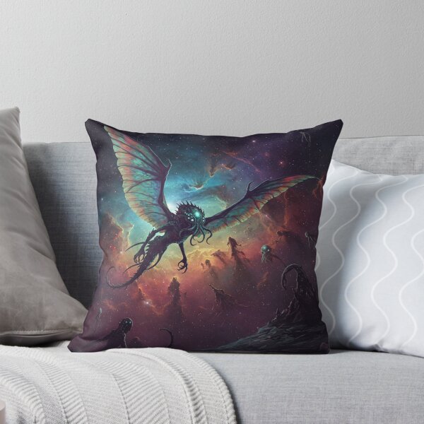 Item preview, Lovecfratian Creature Flying Landscape designed and sold by RedHeavenStudio.