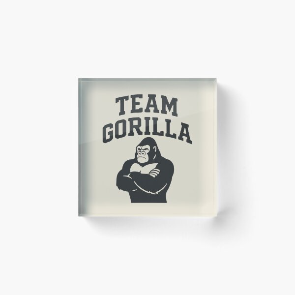 Artikelvorschau, Team Gorilla – 1 Gorilla gegen 100 Männer, Meme-Champion entworfen und verkauft von TenkaTees.