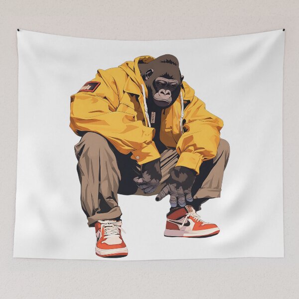 Item preview, Streetwear Gorilla Urban Style designed and sold by bapupa.