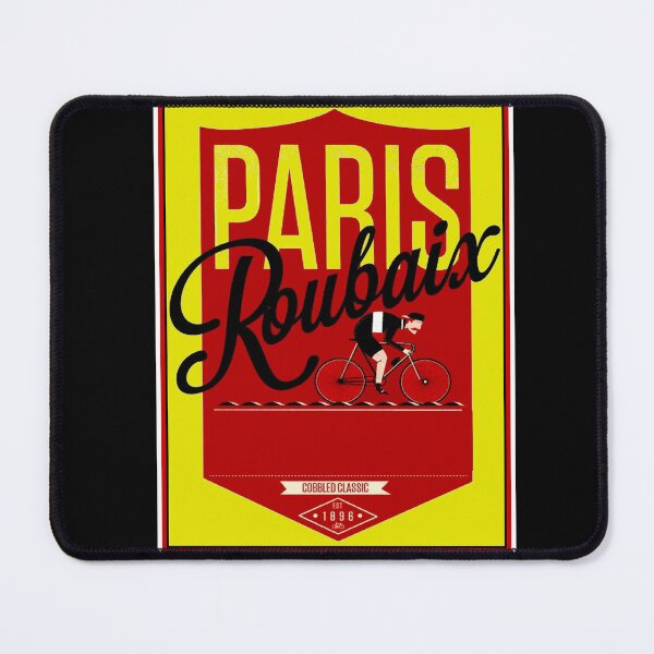 Item preview, PARIS ROUBAIX : Vintage Cobblestone Bike Racing Print designed and sold by posterbobs.