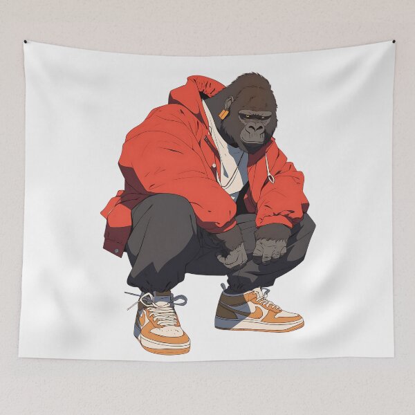 Item preview, Streetwear Gorilla Cool Ape designed and sold by bapupa.