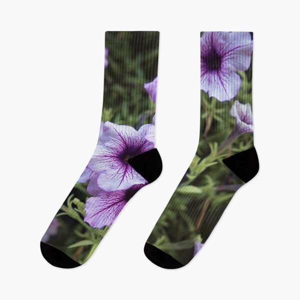 Item preview, Floral softness in lavender and plum tones designed and sold by franck380.