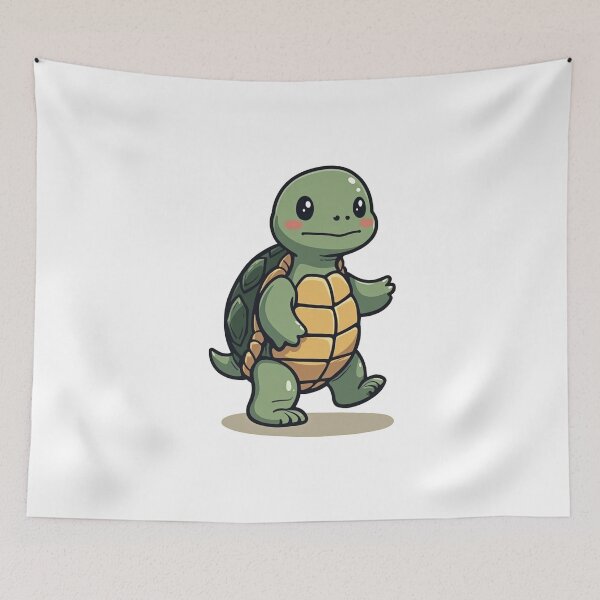 Item preview, Cute turtle designed and sold by lemurdesigns.