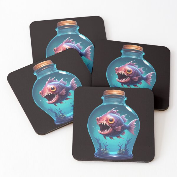 Item preview, Fish in a Bottle designed and sold by ShortySparks.